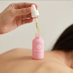 Empty 5ml 10ml 15ml 20ml 30ml 50ml 100ml Pink Colored Glass Droppers Essential Oil Bottles