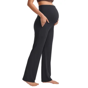 Soft Straight Leg Maternity Yoga Pants