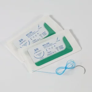 Medical Surgical Suture Needle Set with Thread for Hospital Use and Efficient Wound Healing