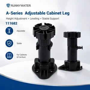 Thickened Adjustable Plastic Furniture Legs