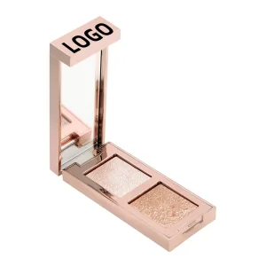 Private Label Waterproof High-Wattage Dual-Color Eyeshadow