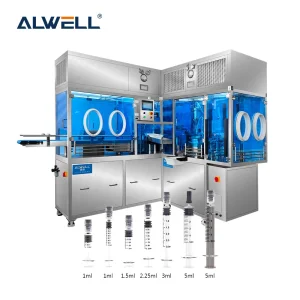Automatic 1ml 3ml PFS Filling Machine CE Certified Prefilled Syringe Filling Vial Medical Chemical Glass Direct Manufacturer