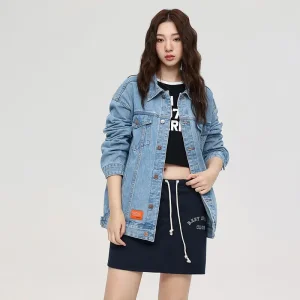 ODM ZD custom logo black denim jacket Factory, Product