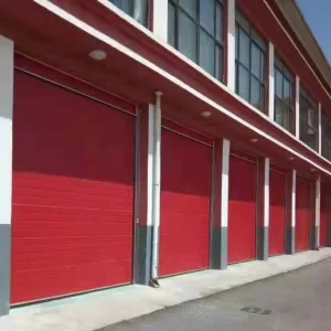 Waterproof roller shutter door