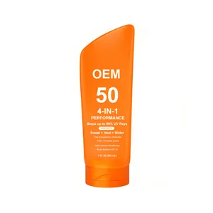 OEM Water Resistant Sport Sunscreen Lotion