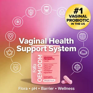 Probiotic Capsules with Vitamin for OEM Vaginal Probiotic Solutions