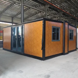 Resort modular móvil expandible plegable a prueba de viento y anti sísmico de doble ala