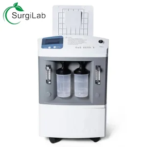 Veterinary Medical 5L 10L Oxygen Concentrator with Double Flow Bottle