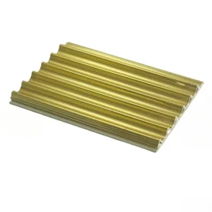 China High-end metal texture WPC wall panel
