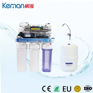 6 Stage RO Water Filter System with Ultraviolet Sterilizer for Home Kitchen