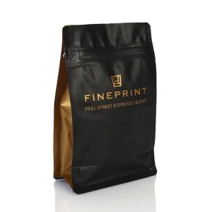 Custom Printed Recyclable Coffee Beans Packaging Bags