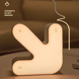 Multi-Functional Rechargeable Tap Control Arrow LED Night Light for Kids Bedroom