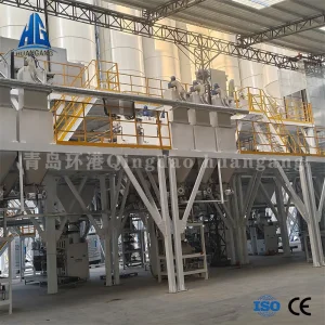 Energy-Efficient Stairs-Type Mortar Production Plant – Automated Batching &amp; Mixing