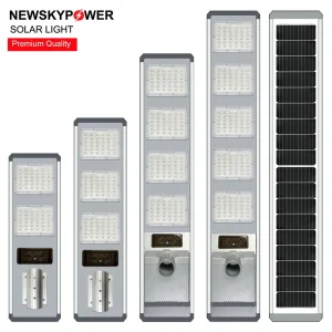 300W Luz de Calle Solar LED Impermeable Todo en Uno