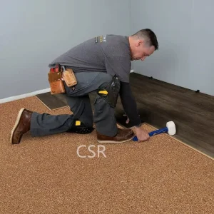 1mm 3mm Cork Rubber Acoustic Underlay Carpet Floating Floor Soundproof Underlayment