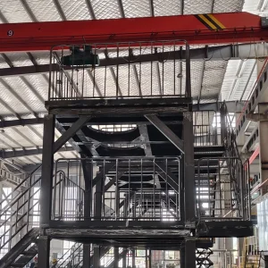 Steel Platform Dedicated to Negative Electrode Silos with Precision Load-Bearing Design
