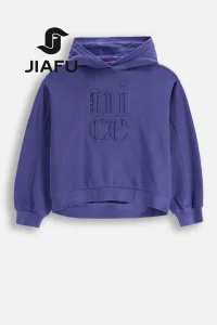 Wholesale Customized Hoodie Sweatshirt Hoody Streetwear Embroidery Oversized Pullover Unisex Sportswear for Girl &amp; Ladies