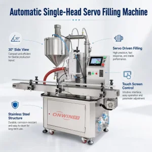 Servo Driven Paste Filler