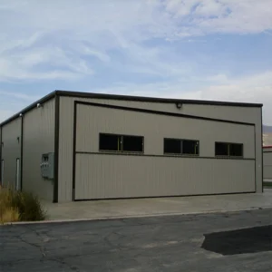 Durable Round Steel Storage Facility for Heavy Equipment