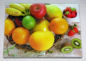 Art Tempered Glass Cutting Board