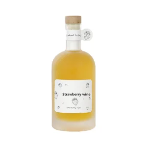 500 ml round gin bottle