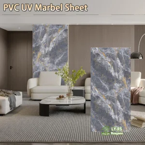 Waterproof SPC UV marble sheet