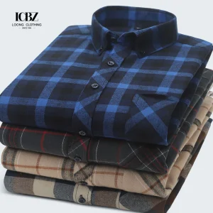 LCBZ Wholesale Low MOQ Flannel Shirts