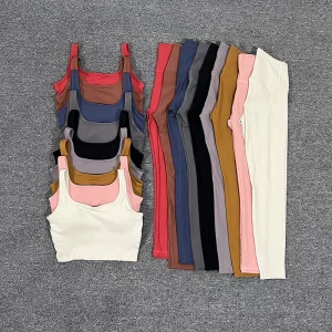 بدلة رياضية جملة مجموعة يوغا بدون seams