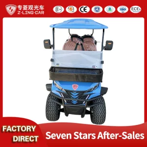 Zlingcar Brand China Club 4+2 Seater Non-Enclosed Electric Golf Carts