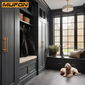 Shaker Solid Wood Shoe Cabinet Entryway Storage