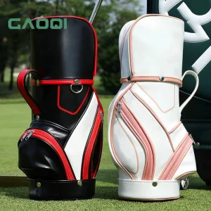 PU Leather Golf Wine Bag