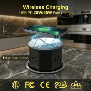 Smart Motorized Pop Up Socket