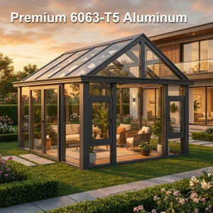 Customized Aluminum Sunroom Glass House