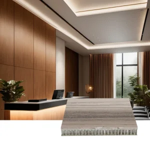 Custom Thickness Marble Sandstone Granite Natural Stone Composite Honeycomb Panel