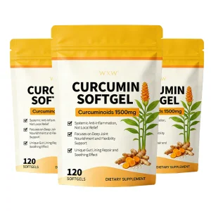 Unique Gut Lining Repair Curcumin Softgel with Flexibility Support