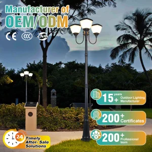 All in One LED Solar Garden Light