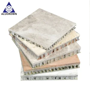 Aluminum Alloy Marble Stone Composite Honeycomb Panel Decorative Wall Veneer Architecture for Ceiling