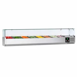 Chef Refrigerated Pizza Sandwich Prep Salad Bar Refrigerator Work Table Under Counter Top Fridge Chiller Undercounter Freezer