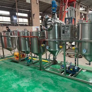 Capacity Scale Crude Factory Service Oil Refining Dewaxing Equipment