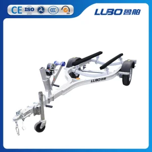 China Lubo Wholesale Small Aluminium Boat Trailer