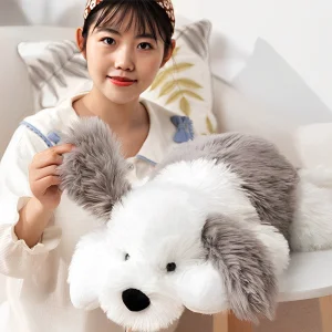 Customized Lifelike Dog Plush Toys Wholesale Stuffed Animal Toys Plush Dog Custom Simulation Puppy Plush Toy