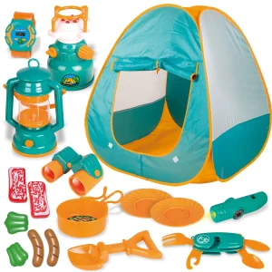 Soli Outdoor Pretend Play Adventure Set Interactive Science Explorer &amp; Kids' Camping Toy