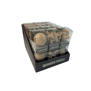 Mini Wooden 3D Wood Puzzle STEM Toy