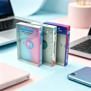 Caja para perfume con ventana