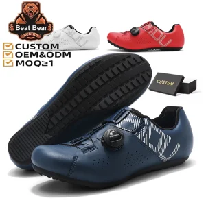 Customized Logo Accept Road Carbon Sole Cycling Shoes Breathable for Winter Spring Custom Bike Shoes Custom Cycling Shoes Men