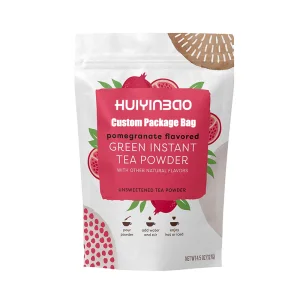 Custom Brand Logo Black Tea Plastic Mylar Bags Zipper Lock Reusable Milk Tea Candy Cookies Coffee Bean Stand up Packaging Bags