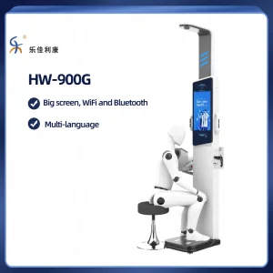 Professional 8 Electrodes Body Composition Analyzer with Height and Weight Measurement