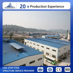 Smooth Rainwater Drain Steel Structure Building Handles Rain for Heavy Rain Industrial Warehouses