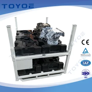 Long Service Life Heavy Duty Steel Stackable Selective Industrial Metal Storage Shelves Steel Rack Warehouse Rack for Precision Auto Parts Are Stored Separately