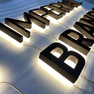 Custom 3D LED Letters